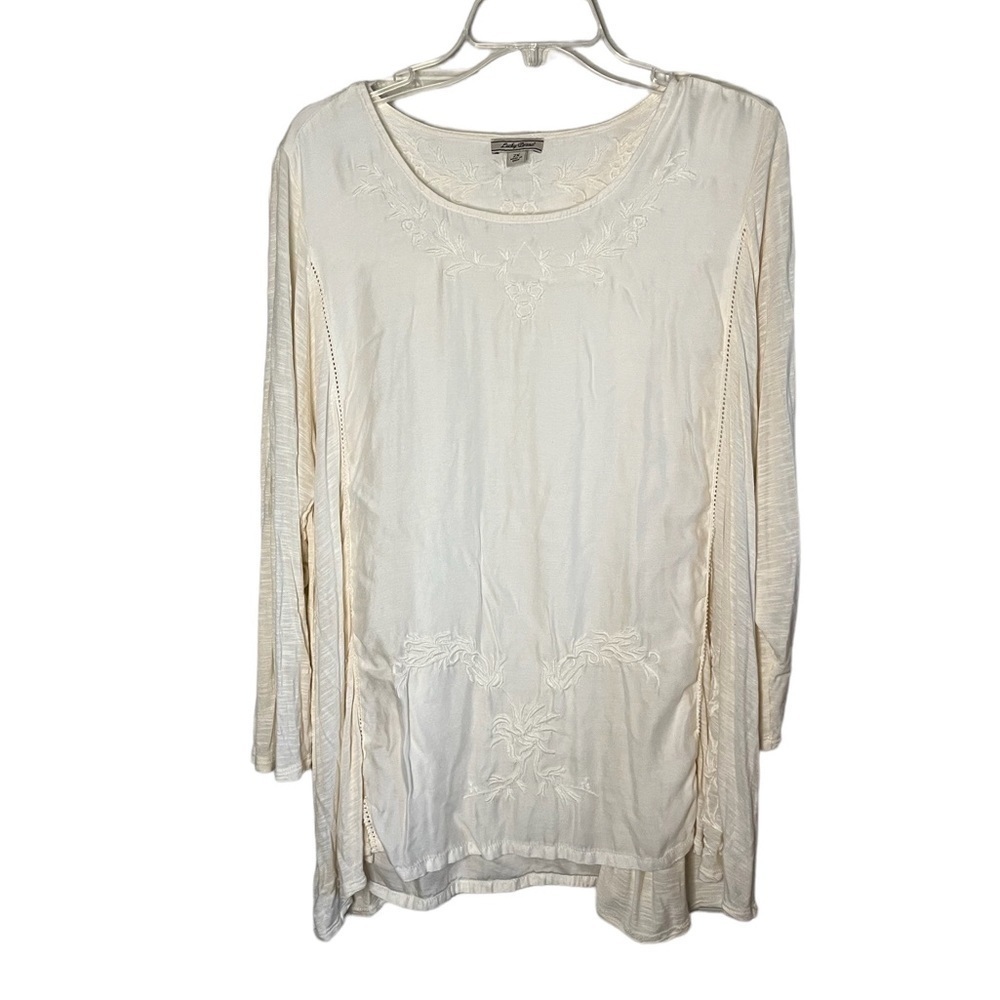 Lucky Brand Women’s Boho Peasant Top